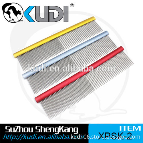 2016 new style stainless steel dog hair comb